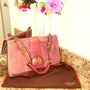 COACH Mauve Pink Shoulder Bag